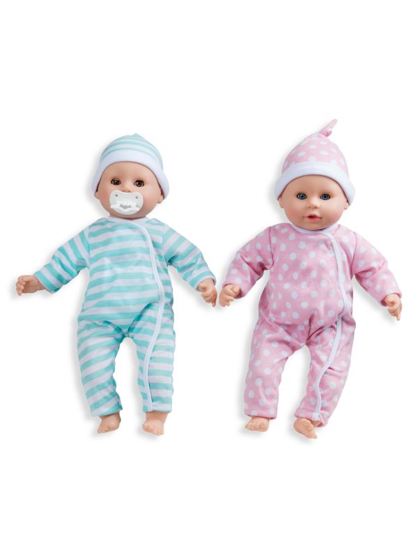 Melissa & Doug 2-Piece Mine to Love Luke & Lucy Baby Doll Set